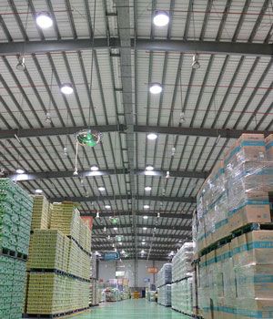 Solatube per magazzini logistici