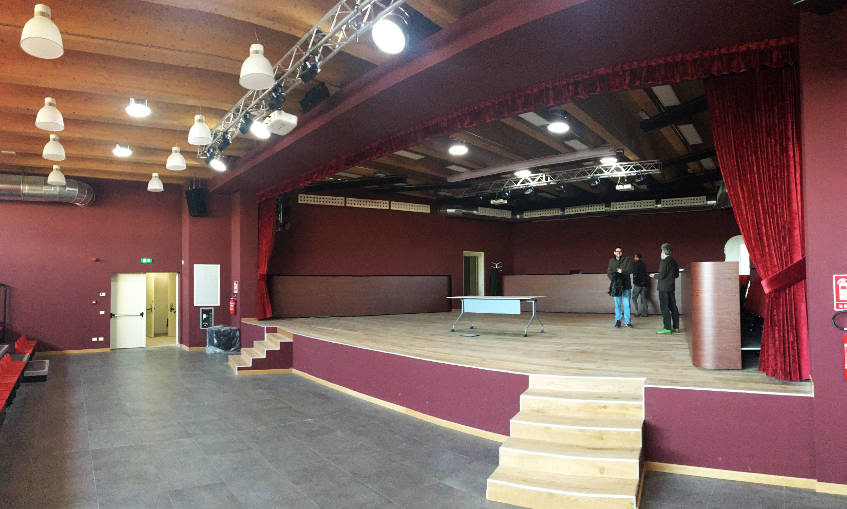 infinitymotion solatube alla biblioteca di arese interno