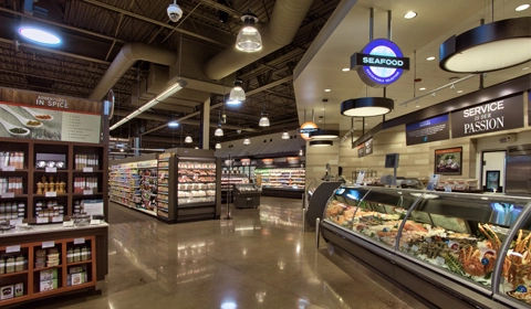 solatube solamaster in un supermercato