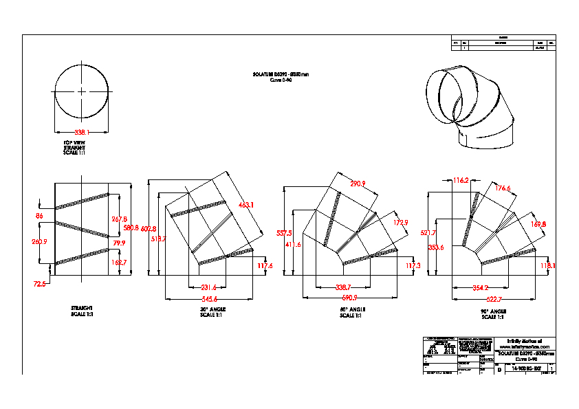 11 Solatube DS 290 Ø 350mm Curva Variabile 0 90°