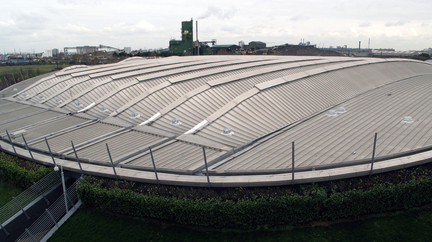 Universal Premium Pitched flashing stadium example